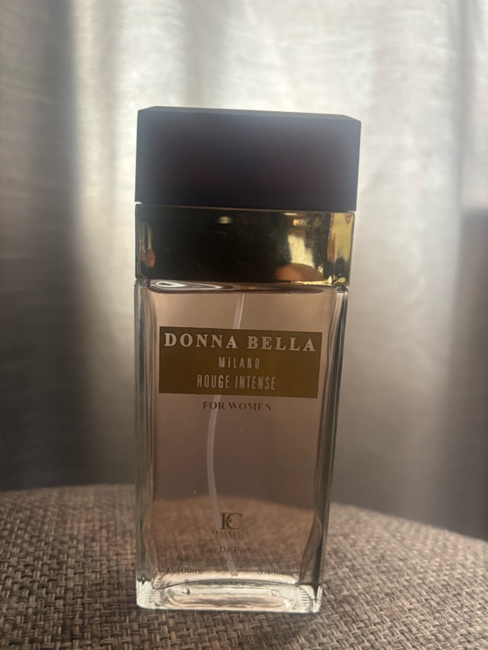 Donna Bella Milano Rouge Intense Women Eau de Parfum - Pink & Gold